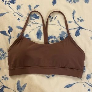 Lululemon Flow Y Bra Nulu Light Support, A–C Cups Size 8